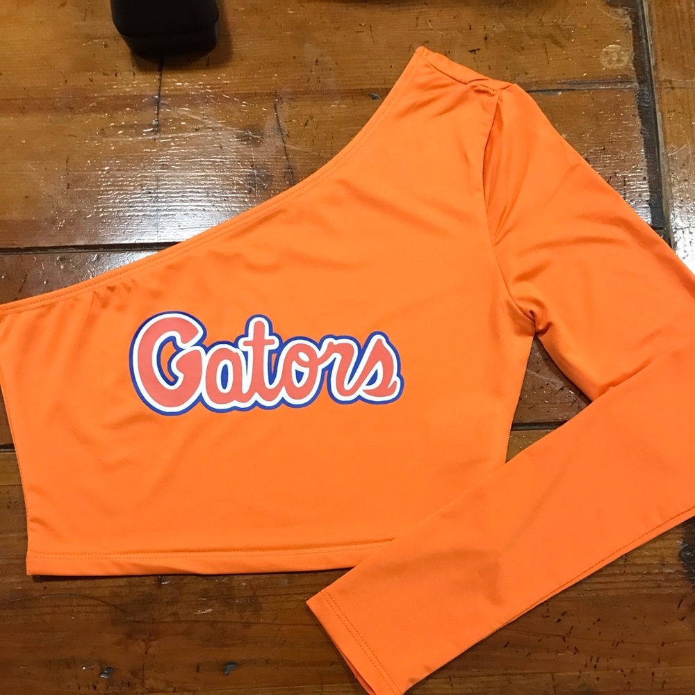 UF GATORS GAMEDAY CROP TOP NEW LARGE